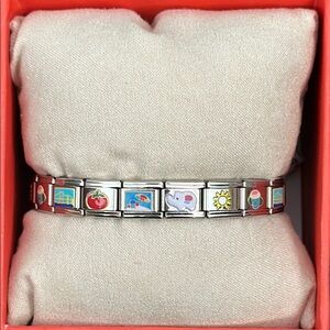 Colorful Italian Charm Bracelet